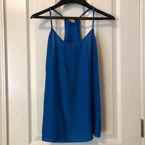 J Crew silk spaghetti strap top